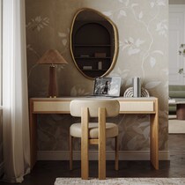 teddie light brown console   