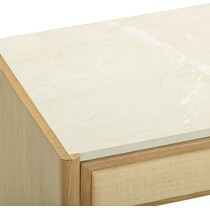 teddie light brown console   