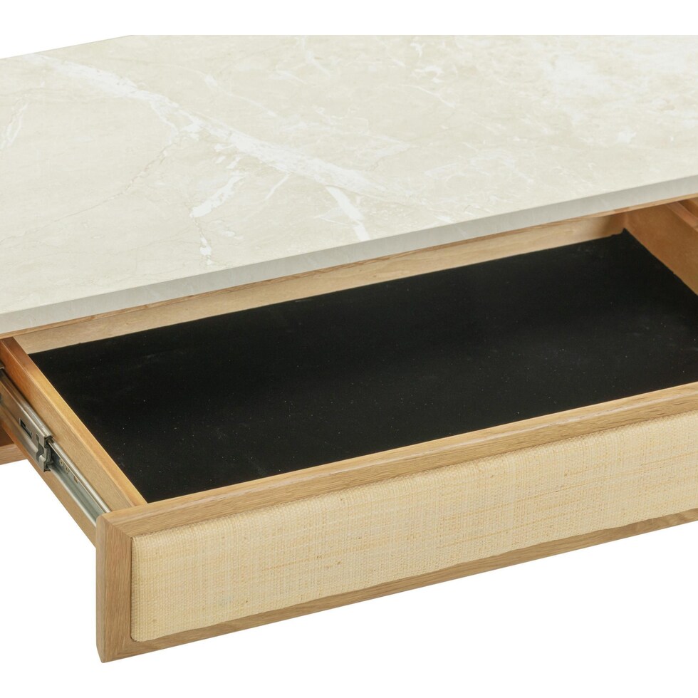 teddie light brown console   