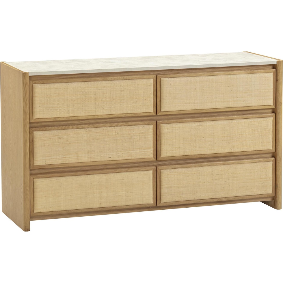 teddie light brown dresser   