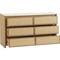 teddie light brown dresser   