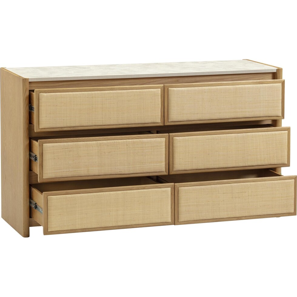 teddie light brown dresser   