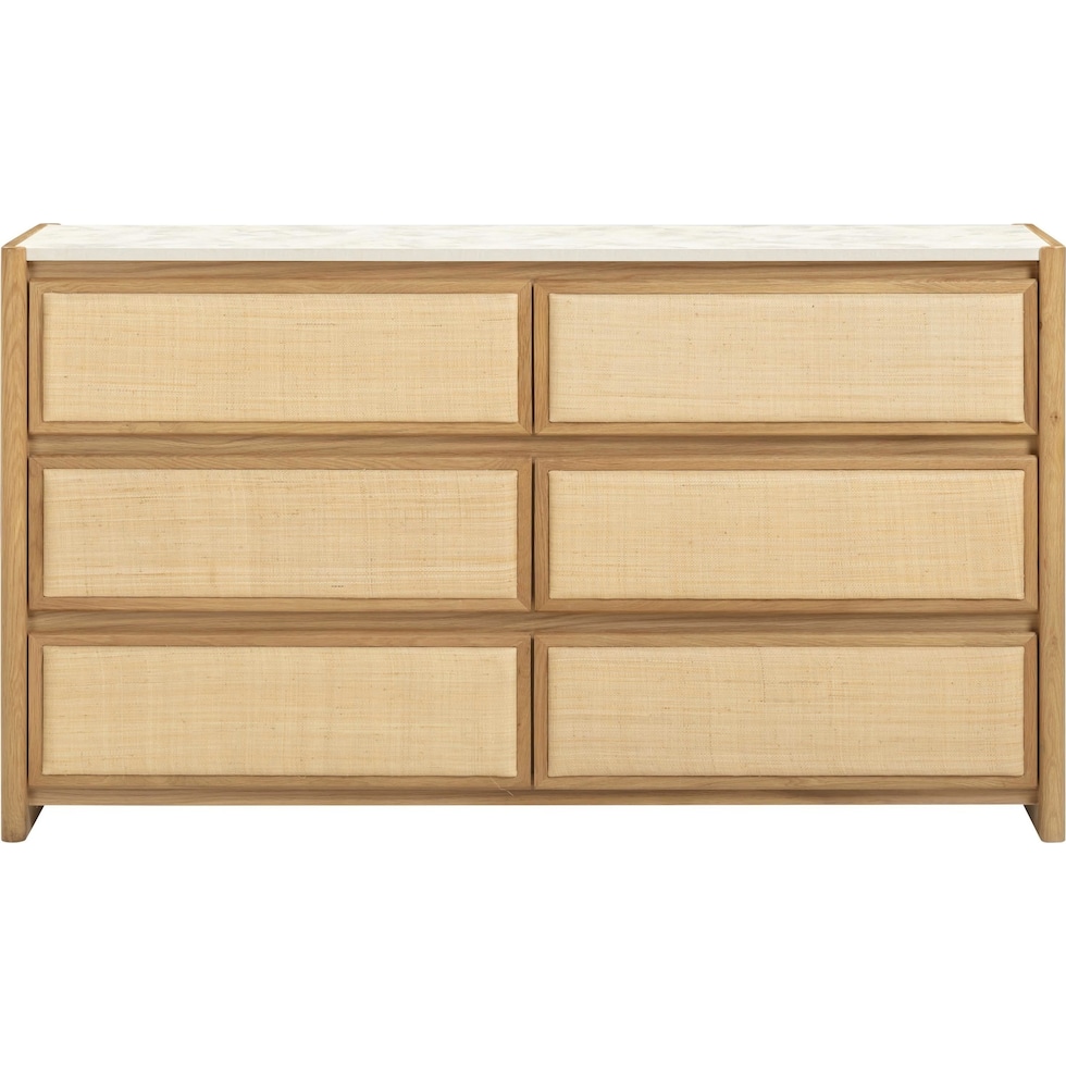 teddie light brown dresser   