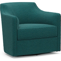 tegan bloke peacock swivel chair   