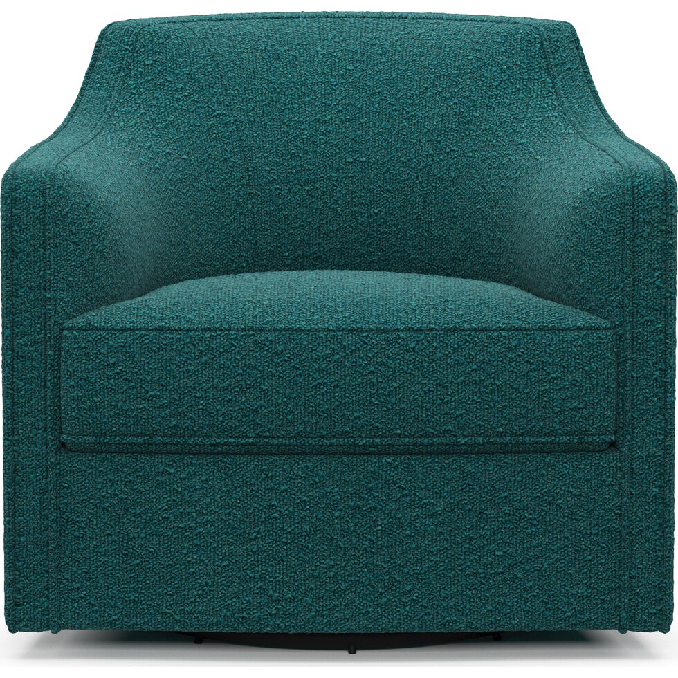 tegan bloke peacock swivel chair   