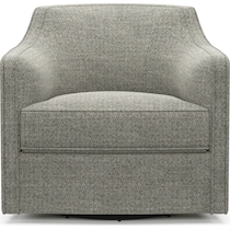 tegan gray swivel chair   