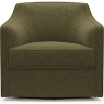 tegan green accent chair   