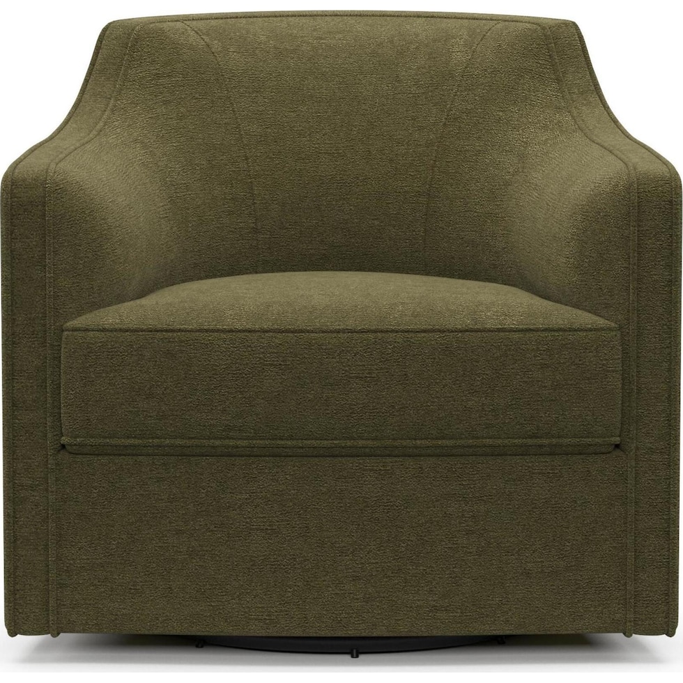 tegan green accent chair   