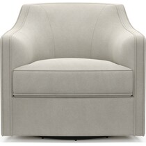tegan light brown swivel chair   