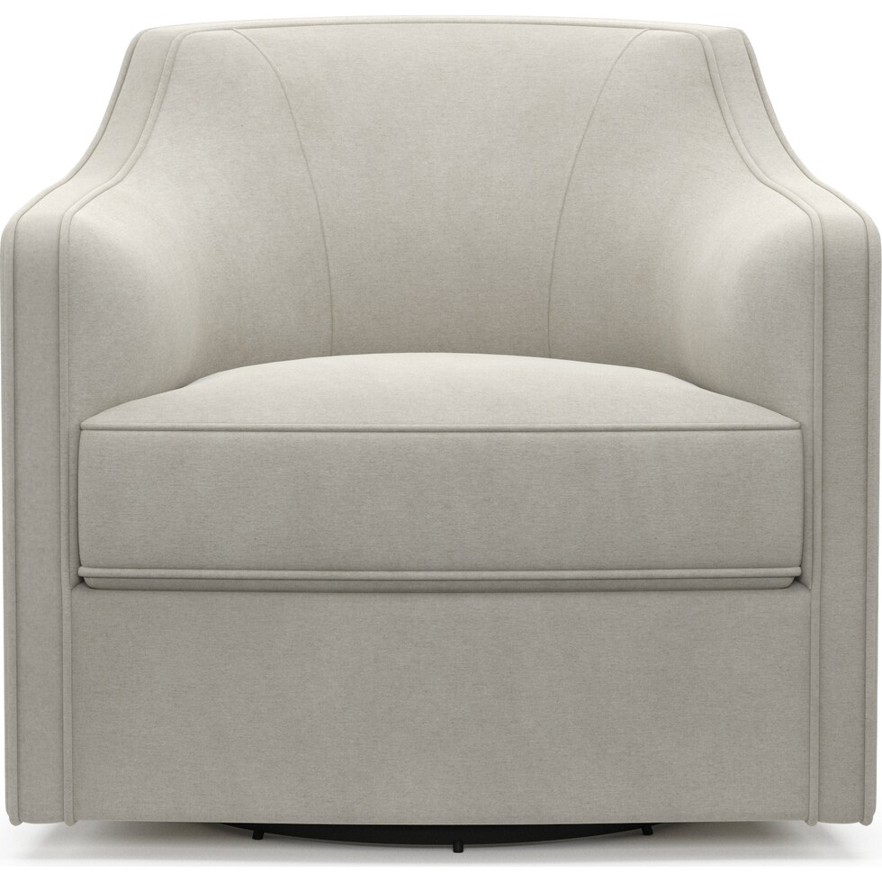tegan light brown swivel chair   