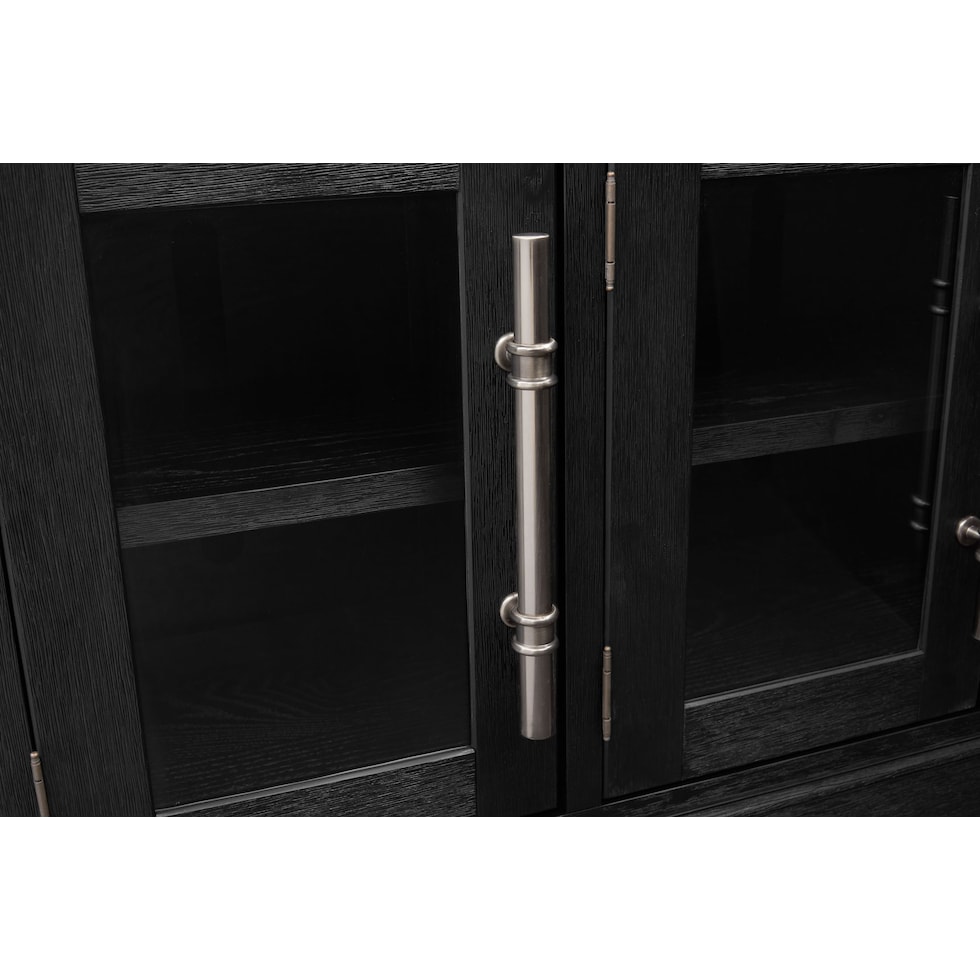 telluride dark brown entertainment wall unit   