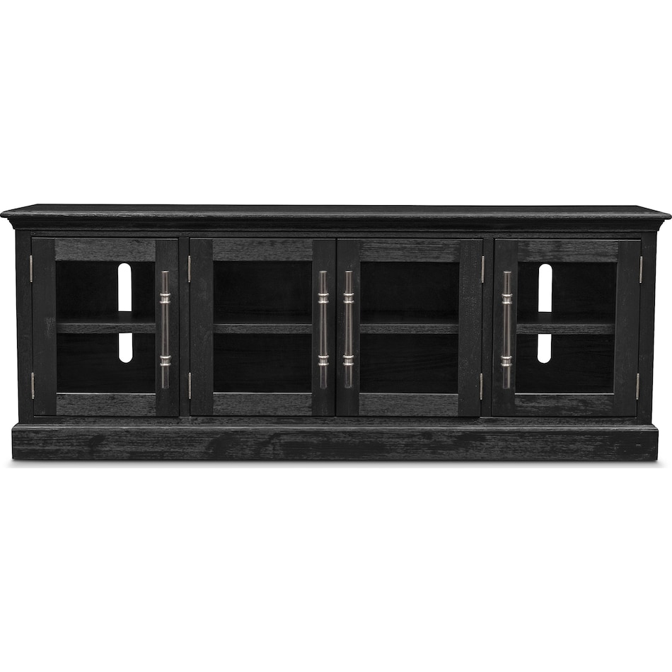 telluride dark brown tv stand   