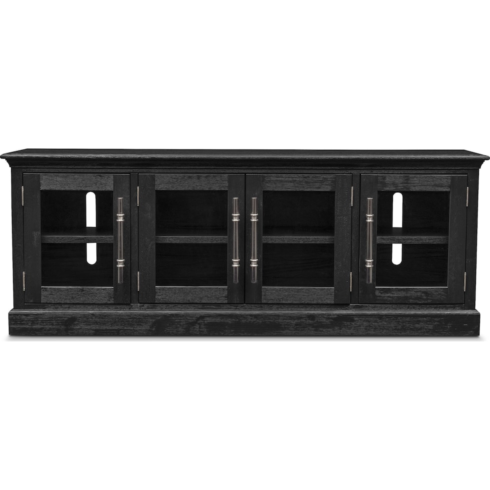 telluride dark brown tv stand   