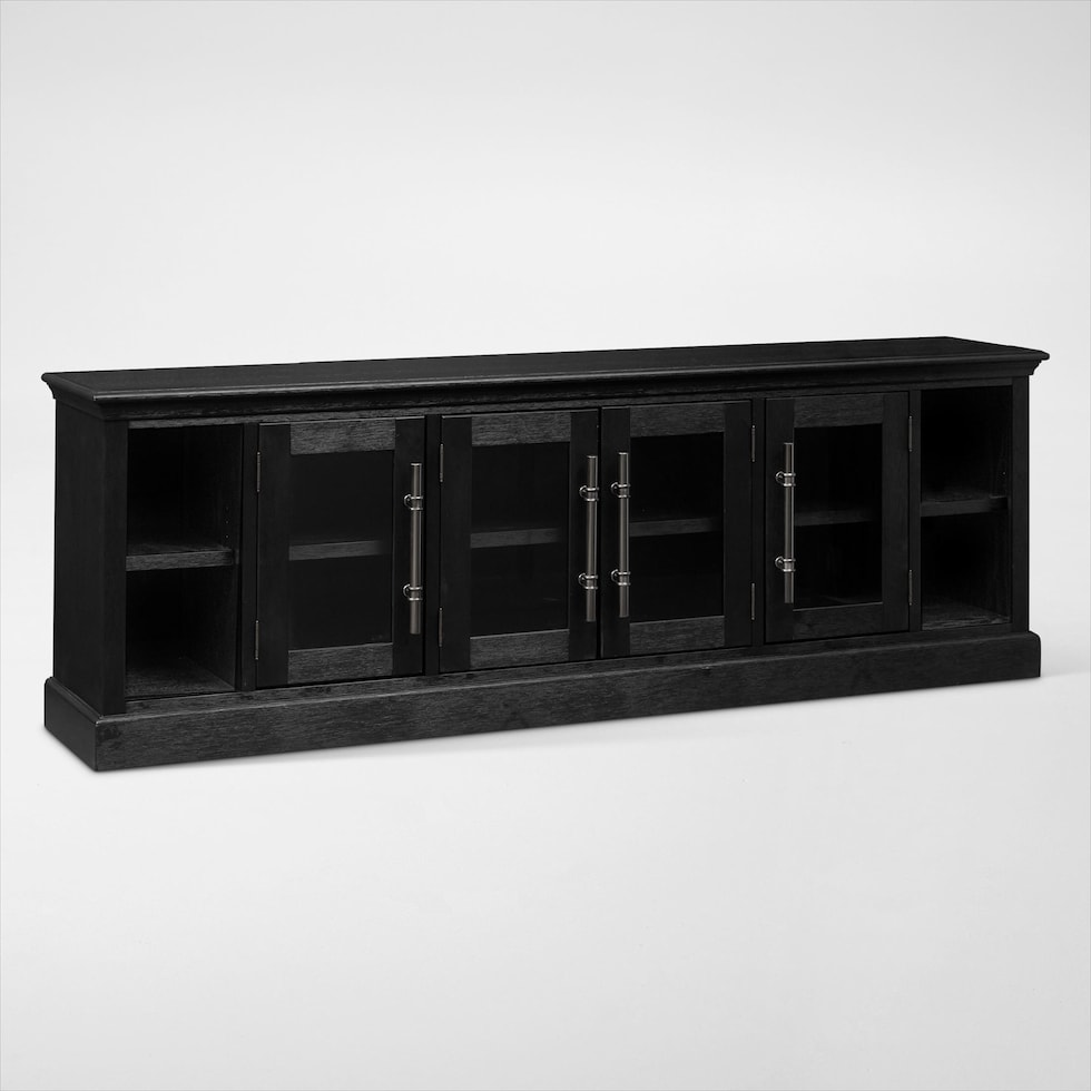 telluride dark brown tv stand   