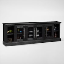 telluride dark brown tv stand   