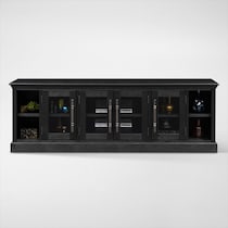 telluride dark brown tv stand   
