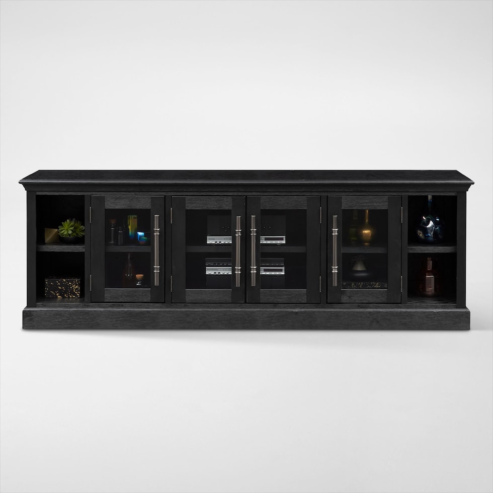 telluride dark brown tv stand   