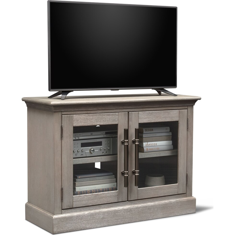 telluride light brown tv stand   