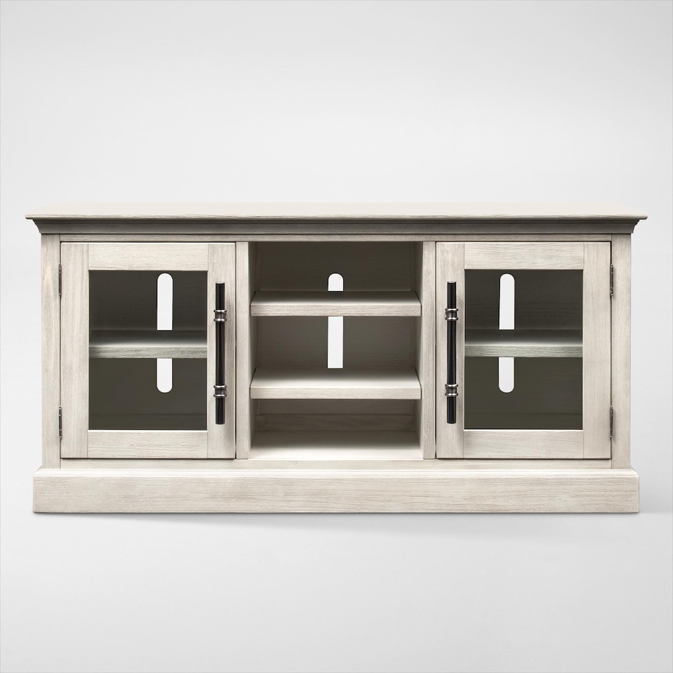 telluride white tv stand   