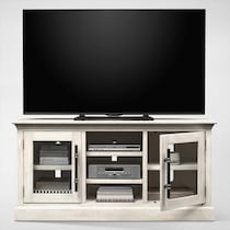 telluride white tv stand   