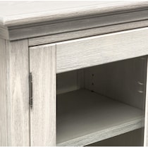 telluride white tv stand   