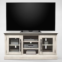 telluride white tv stand   