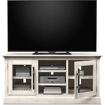 telluride white tv stand   