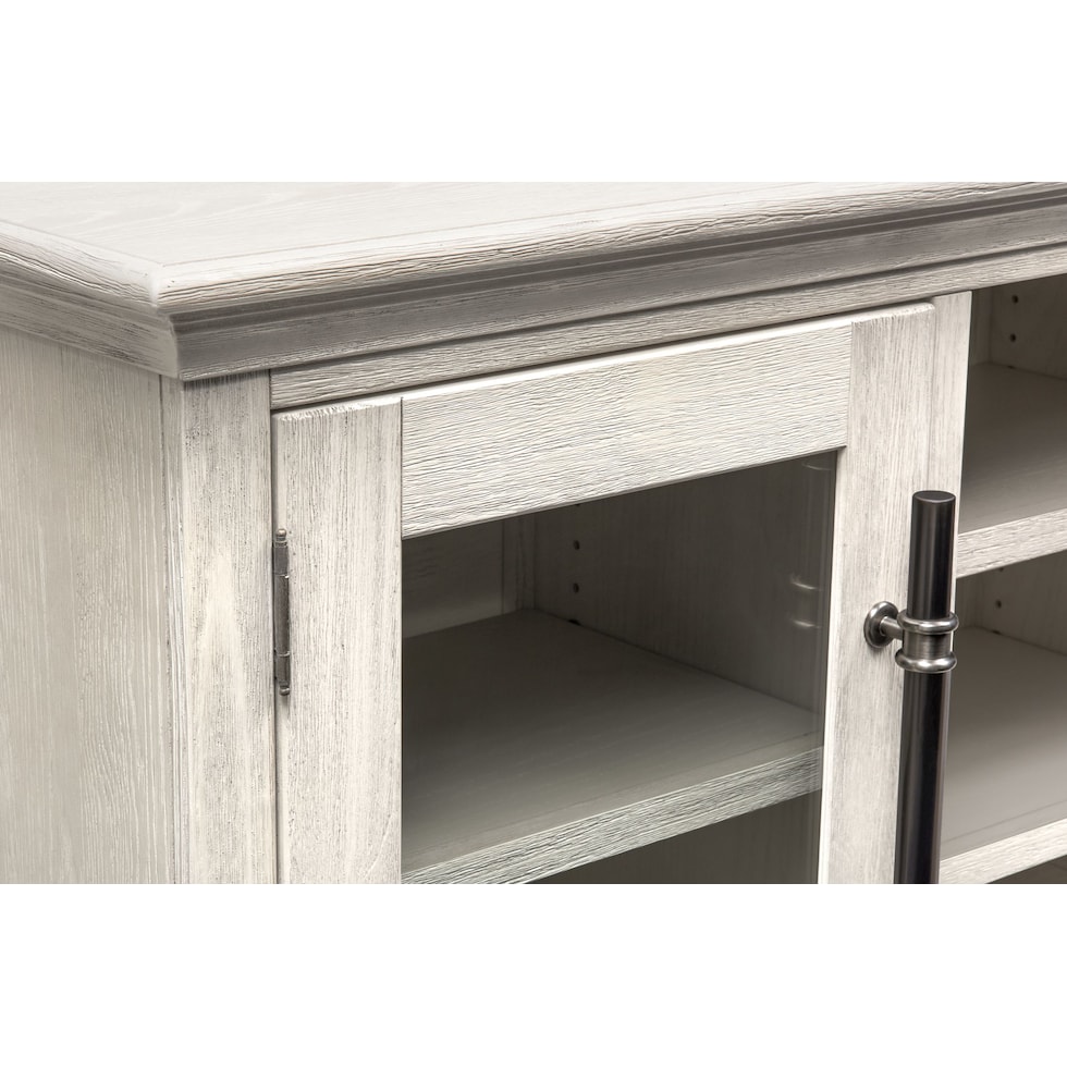 telluride white tv stand   