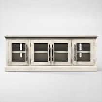 telluride white tv stand   