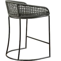 tempany gray counter height stool   