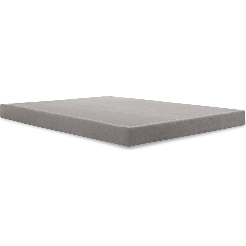 tempur boxspring white queen low profile boxspring with split foundation   