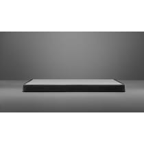 tempur boxspring white queen low profile boxspring with split foundation   