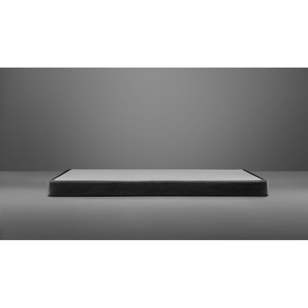 tempur boxspring white queen low profile boxspring with split foundation   