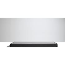 tempur boxspring white queen low profile boxspring with split foundation   
