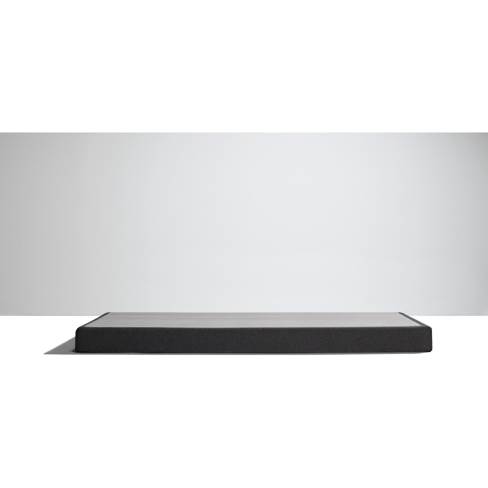 tempur boxspring white queen low profile boxspring with split foundation   