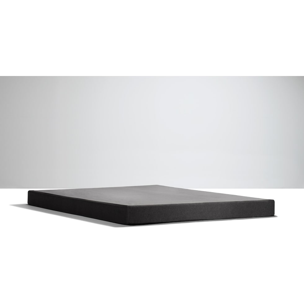 tempur boxspring white queen low profile boxspring with split foundation   