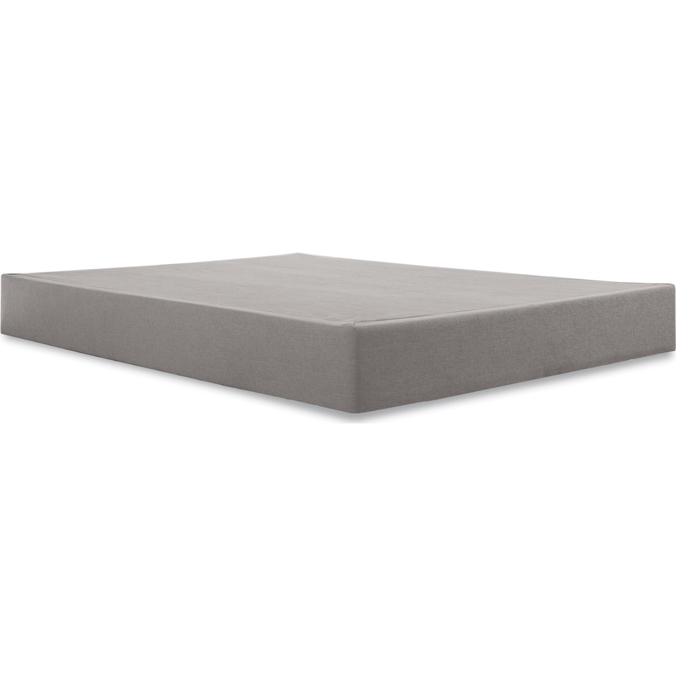 tempur boxspring white queen split box spring   