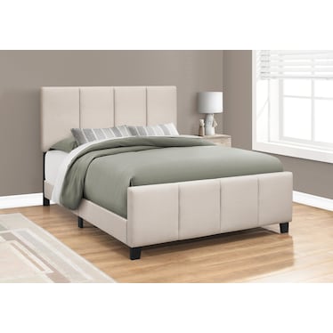 Tennie Queen Upholstered Bed