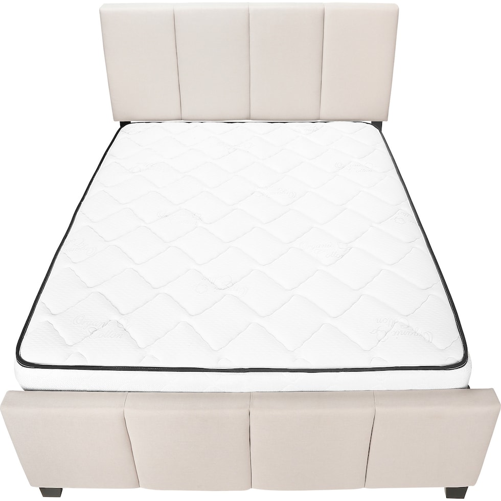 tennie neutral queen bed   