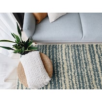 terra blue rug   