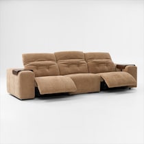 terrace dark brown sofa   