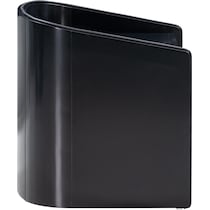 terran black nightstand   