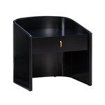terran black nightstand   