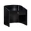 terran black nightstand   