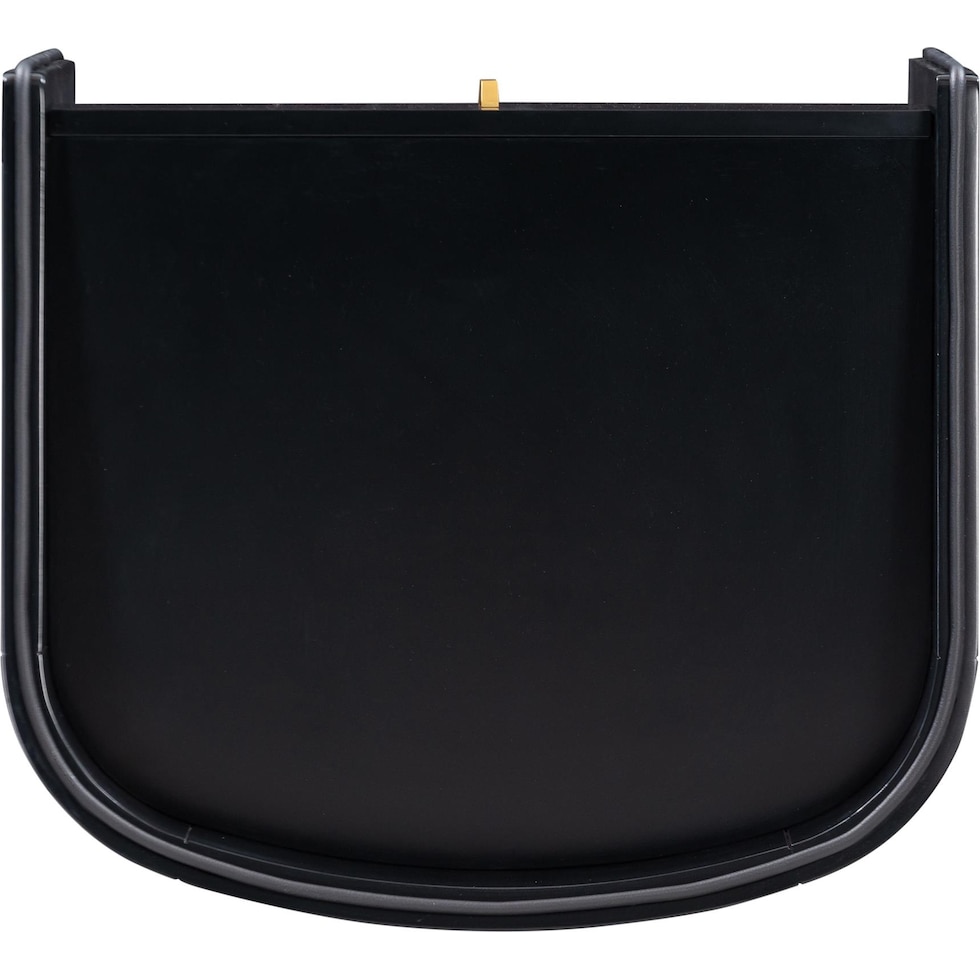terran black nightstand   