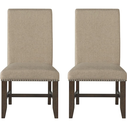 Terran Set of 2 Upholstered Dining Chairs