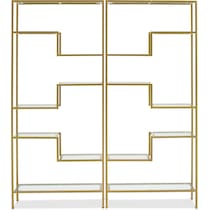 tesly gold etagere   