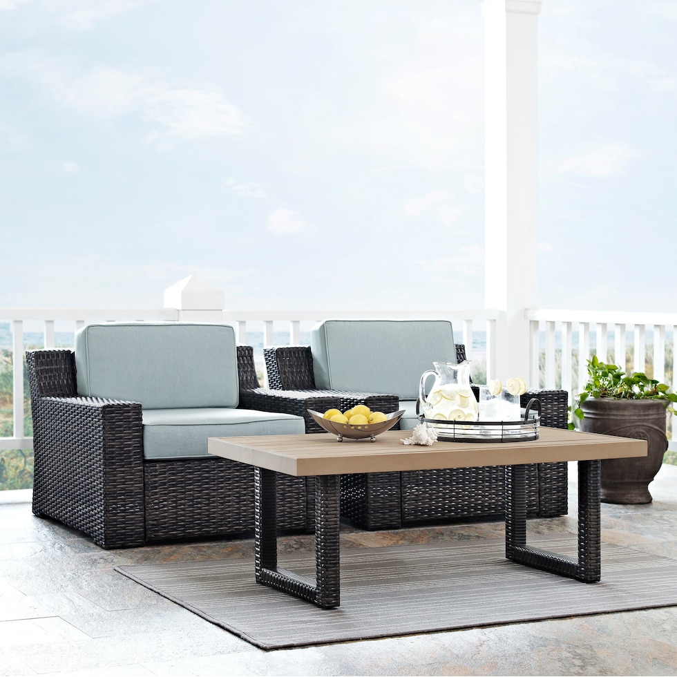 tethys mist outdoor chair set   