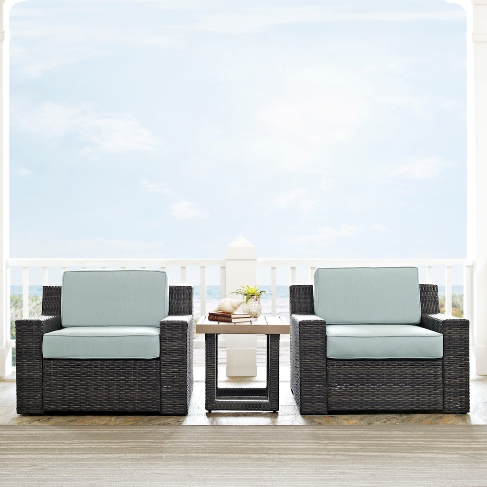 tethys mist outdoor chair set   