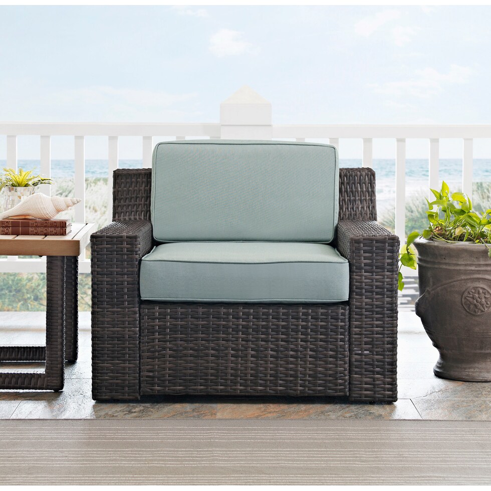 tethys mist outdoor chair   
